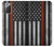 S3472 Firefighter Thin Red Line Flag Case For Samsung Galaxy Note 20