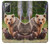 S3558 Bear Family Case For Samsung Galaxy Note 20