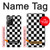 S1611 Black and White Check Chess Board Case For Samsung Galaxy Note 20 Ultra, Ultra 5G