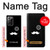 S1946 Sir Mustache Minimalism Case For Samsung Galaxy Note 20 Ultra, Ultra 5G
