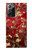 S2414 Red Blossoming Almond Tree Van Gogh Case For Samsung Galaxy Note 20 Ultra, Ultra 5G