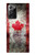 S2490 Canada Maple Leaf Flag Texture Case For Samsung Galaxy Note 20 Ultra, Ultra 5G