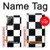 S2492 Black and White Check Case For Samsung Galaxy Note 20 Ultra, Ultra 5G