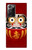 S3023 Japan Good Luck Daruma Doll Case For Samsung Galaxy Note 20 Ultra, Ultra 5G