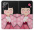 S3042 Japan Girl Hina Doll Kimono Sakura Case For Samsung Galaxy Note 20 Ultra, Ultra 5G