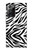 S3056 Zebra Skin Texture Graphic Printed Case For Samsung Galaxy Note 20 Ultra, Ultra 5G