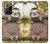 S3138 Cute Baby Sloth Paint Case For Samsung Galaxy Note 20 Ultra, Ultra 5G