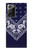 S3357 Navy Blue Bandana Pattern Case For Samsung Galaxy Note 20 Ultra, Ultra 5G