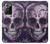 S3582 Purple Sugar Skull Case For Samsung Galaxy Note 20 Ultra, Ultra 5G