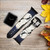CA0633 Peter Pan Fly Full Moon Night Leather & Silicone Smart Watch Band Strap For Apple Watch iWatch