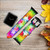CA0652 Colourful Disco Star Leather & Silicone Smart Watch Band Strap For Apple Watch iWatch