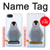 S1075 Penguin Ice Case Cover For IPHONE 5 5s SE