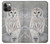 S1566 Snowy Owl White Owl Case For iPhone 12, iPhone 12 Pro