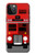 S2058 England British Double Decker Bus Case For iPhone 12, iPhone 12 Pro
