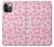 S2213 Pink Leopard Pattern Case For iPhone 12, iPhone 12 Pro