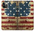 S2349 Old American Flag Case For iPhone 12, iPhone 12 Pro