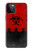 S2917 Biohazards Virus Red Alert Case For iPhone 12, iPhone 12 Pro