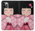 S3042 Japan Girl Hina Doll Kimono Sakura Case For iPhone 12, iPhone 12 Pro