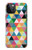 S3049 Triangles Vibrant Colors Case For iPhone 12, iPhone 12 Pro