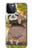 S3138 Cute Baby Sloth Paint Case For iPhone 12, iPhone 12 Pro