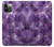S3713 Purple Quartz Amethyst Graphic Printed Case For iPhone 12, iPhone 12 Pro