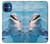 S1291 Dolphin Case For iPhone 12 mini