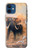 S1292 Dusty Elephant Egrets Case For iPhone 12 mini