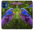 S1565 Bluebird of Happiness Blue Bird Case For iPhone 12 mini