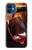 S2396 Red Wine Bottle And Glass Case For iPhone 12 mini
