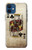 S2528 Poker King Card Case For iPhone 12 mini