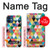S3049 Triangles Vibrant Colors Case For iPhone 12 mini