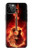 S0415 Fire Guitar Burn Case For iPhone 12 Pro Max