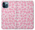 S2213 Pink Leopard Pattern Case For iPhone 12 Pro Max S2213 Pink Leopard Pattern Case For iPhone 12 Pro Max