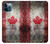 S2490 Canada Maple Leaf Flag Texture Case For iPhone 12 Pro Max