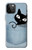 S2641 Pocket Black Cat Case For iPhone 12 Pro Max
