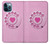 S2847 Pink Retro Rotary Phone Case For iPhone 12 Pro Max