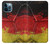 S3303 Germany Flag Vintage Football Graphic Case For iPhone 12 Pro Max