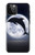 S3510 Dolphin Moon Night Case For iPhone 12 Pro Max