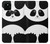 S2085 Panda Minimalist Case For Google Pixel 5