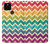 S2362 Rainbow Colorful Shavron Zig Zag Pattern Case For Google Pixel 5