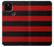 S2638 Black and Red Striped Case For Google Pixel 5