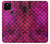 S3051 Pink Mermaid Fish Scale Case For Google Pixel 5