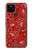 S3354 Red Classic Bandana Case For Google Pixel 5