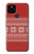 S3384 Winter Seamless Knitting Pattern Case For Google Pixel 5