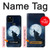 S3693 Grim White Wolf Full Moon Case For Google Pixel 5