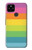 S2363 Rainbow Pattern Case For Google Pixel 4a 5G