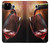 S2396 Red Wine Bottle And Glass Case For Google Pixel 4a 5G