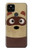 S2825 Cute Cartoon Raccoon Case For Google Pixel 4a 5G
