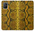 S3365 Yellow Python Skin Graphic Print Case For OnePlus 8T