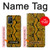 S3365 Yellow Python Skin Graphic Print Case For OnePlus 8T